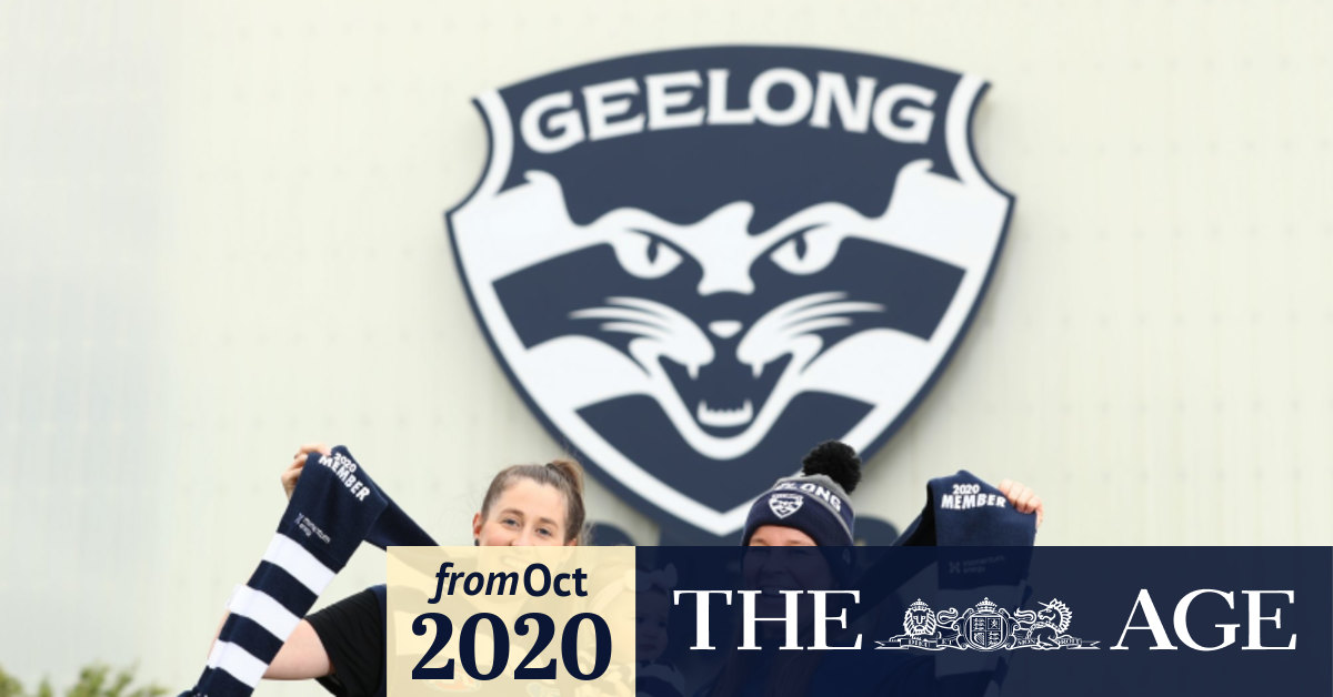 AFL Grand Final 2020 Geelong Cats fans in Geelong